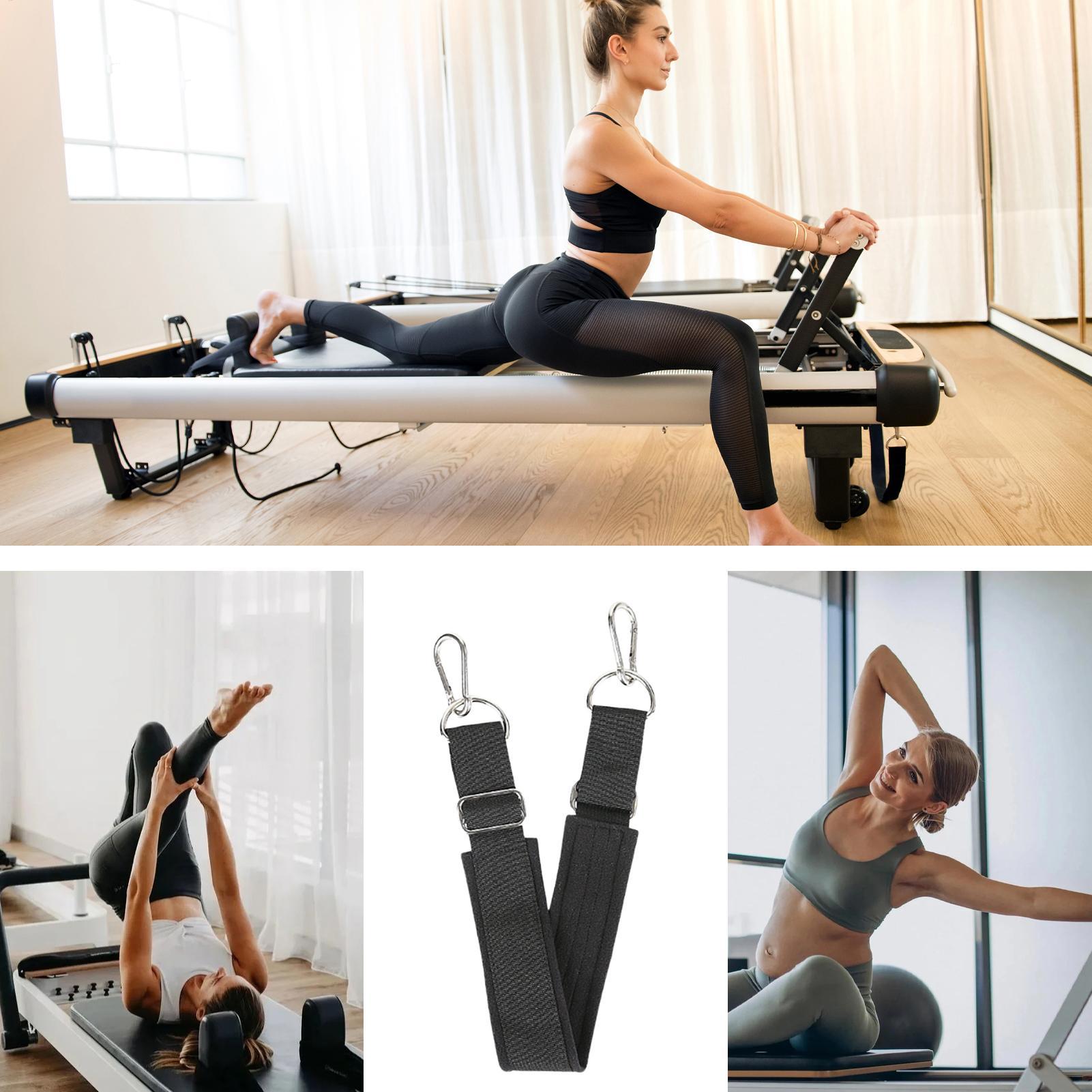 Pilates & Yoga Vertebrasana - Tali Kaki Pilates Tebal, Dapat Disesuaikan,