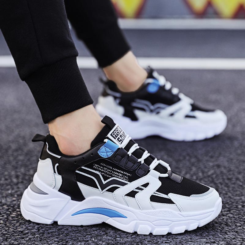 Yoga Mix Pilates - Ukuran Besar Chunky Tinggi Pria Sneakers