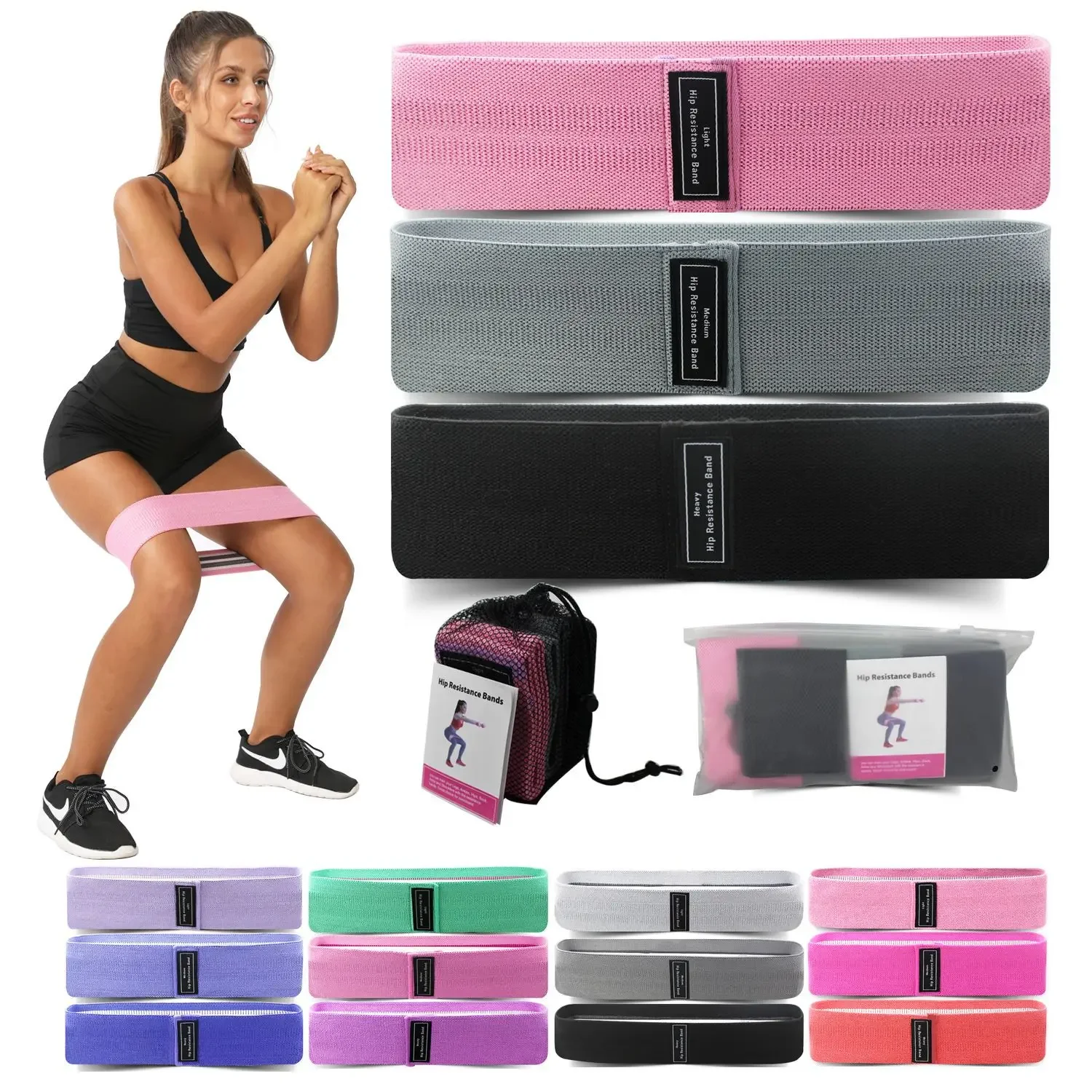 Pilates Yoga Circle - Tali Yoga Pilates olahraga rumah, elastis
