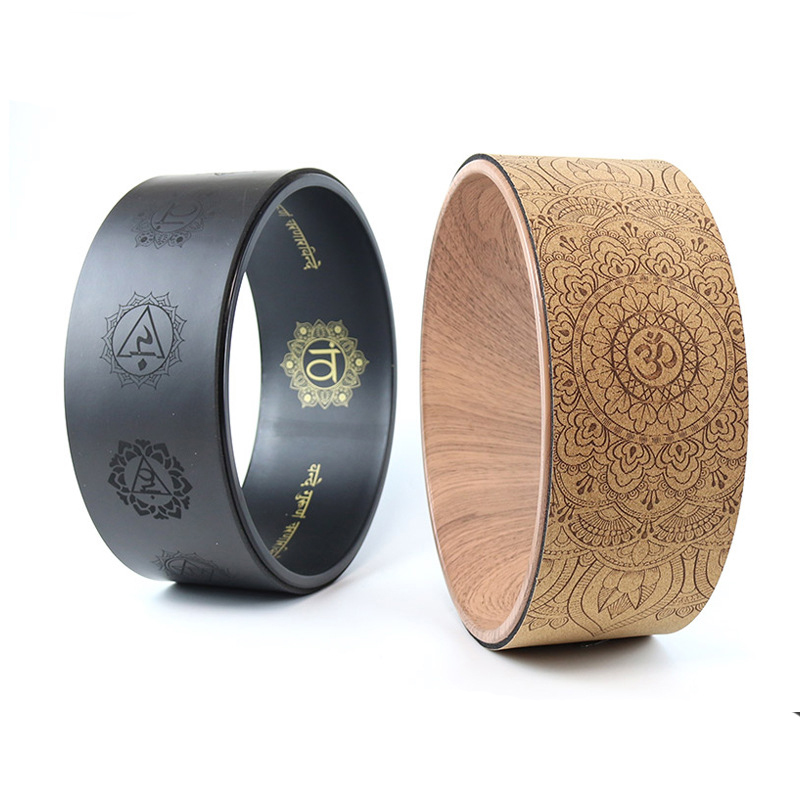 Pilates Yoga Circle - Kayu Lingkaran Yoga Lembut Kayu Dibuat
