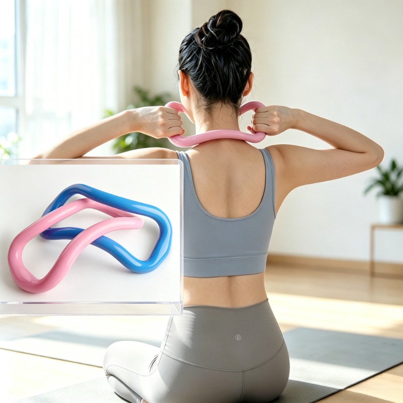 Pilates Yoga Circle - Prati Yoga Ring Pelatih Peregangan Bahu