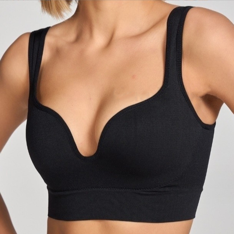 Pilates Yoga Circle - Rompi olahraga 3D Bra Yoga wanita,