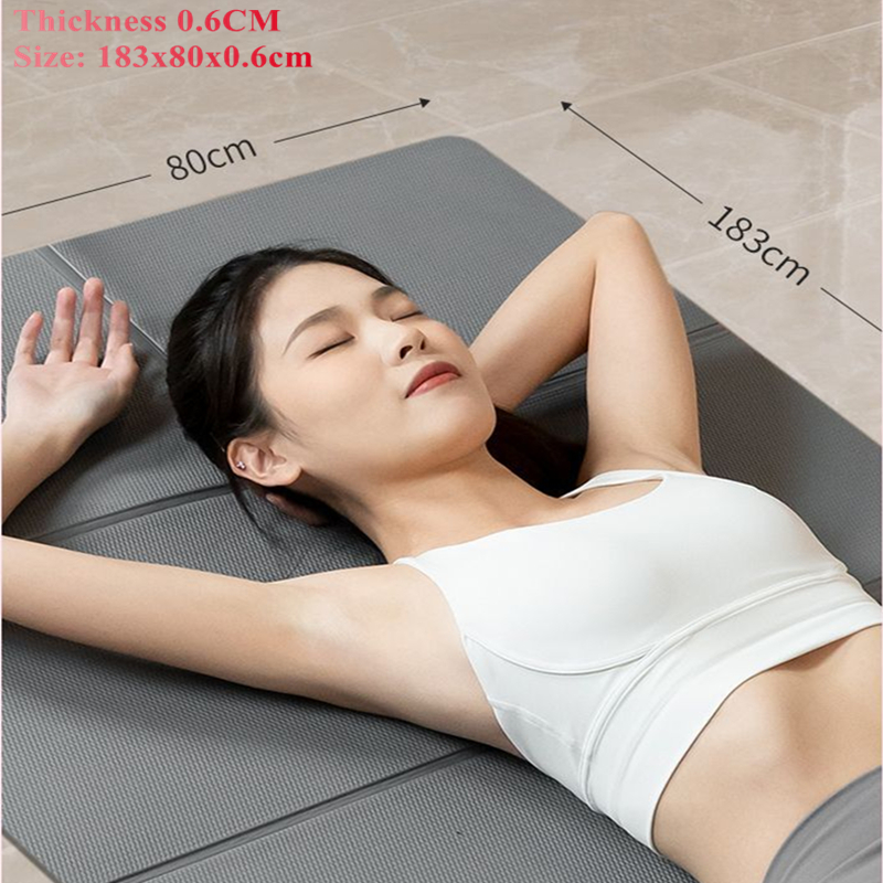 Pilates Yoga For Beginners - Matras Yoga Lipat Portabel Rumah Tangga