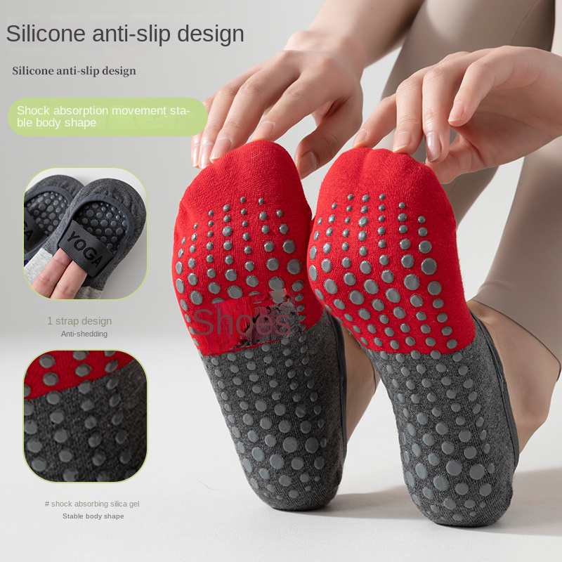 5 pasang Kaus Kaki Yoga Profes - Pilates & Yoga Vertebrasana ulasan dan harga