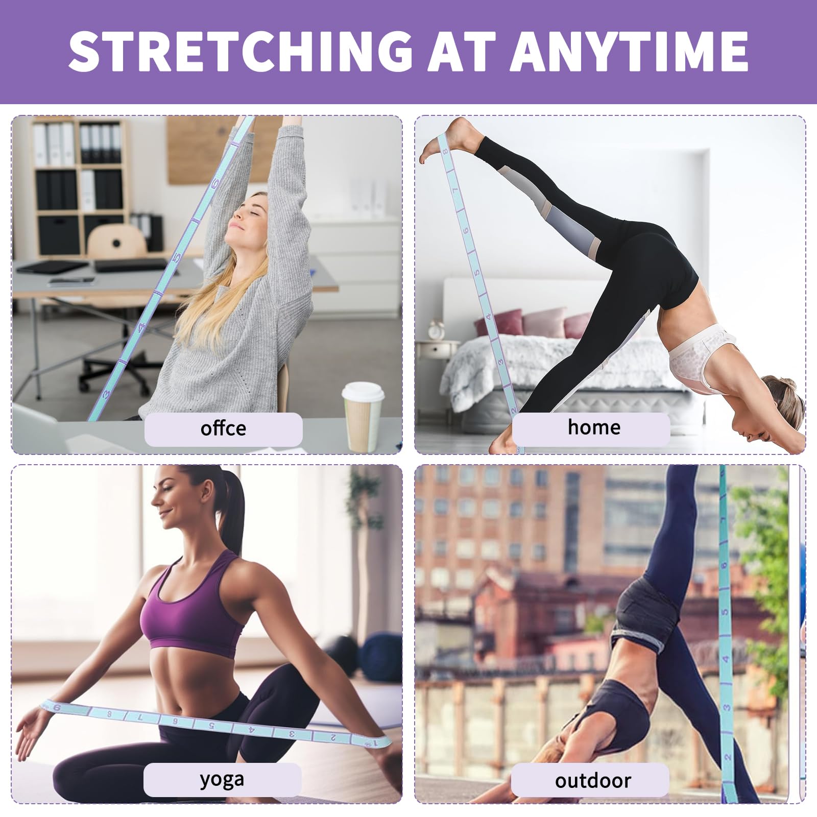 Pita Resistensi Pelangsing Sab - Pilates Yoga For Beginners ulasan dan harga