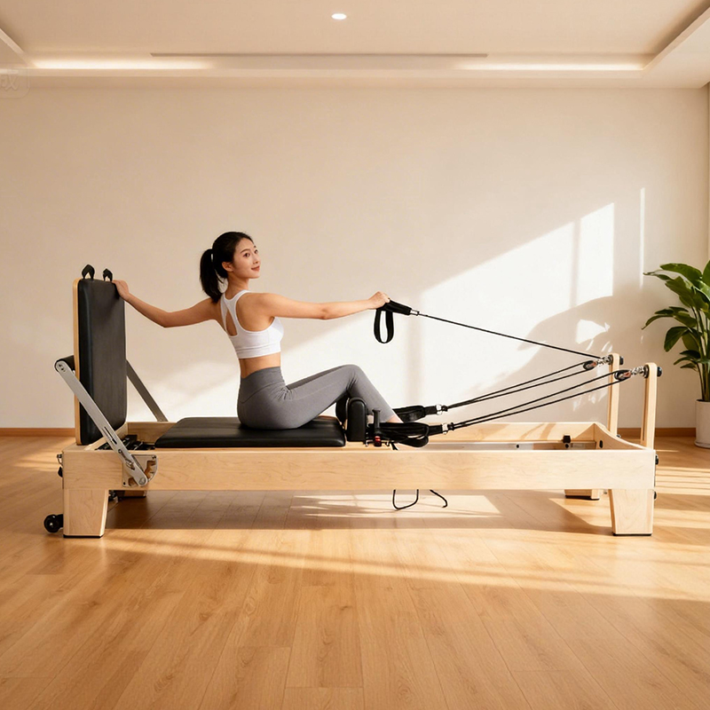 Reformer Pilates Portable Whit - Pilates Reformer Spring ulasan dan harga