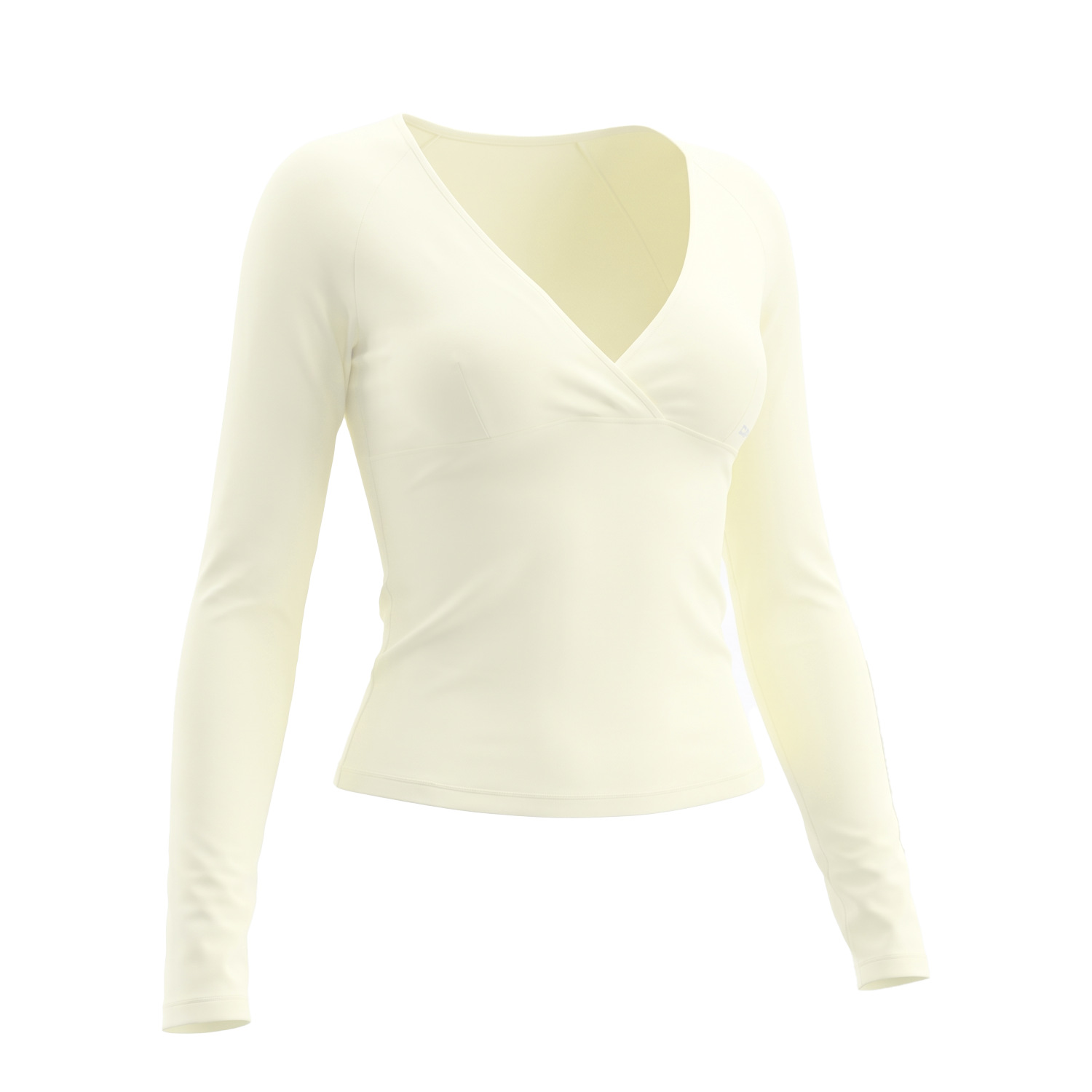 Atasan olahraga lengan panjang - Pilates Yoga Wrap Top ulasan dan harga