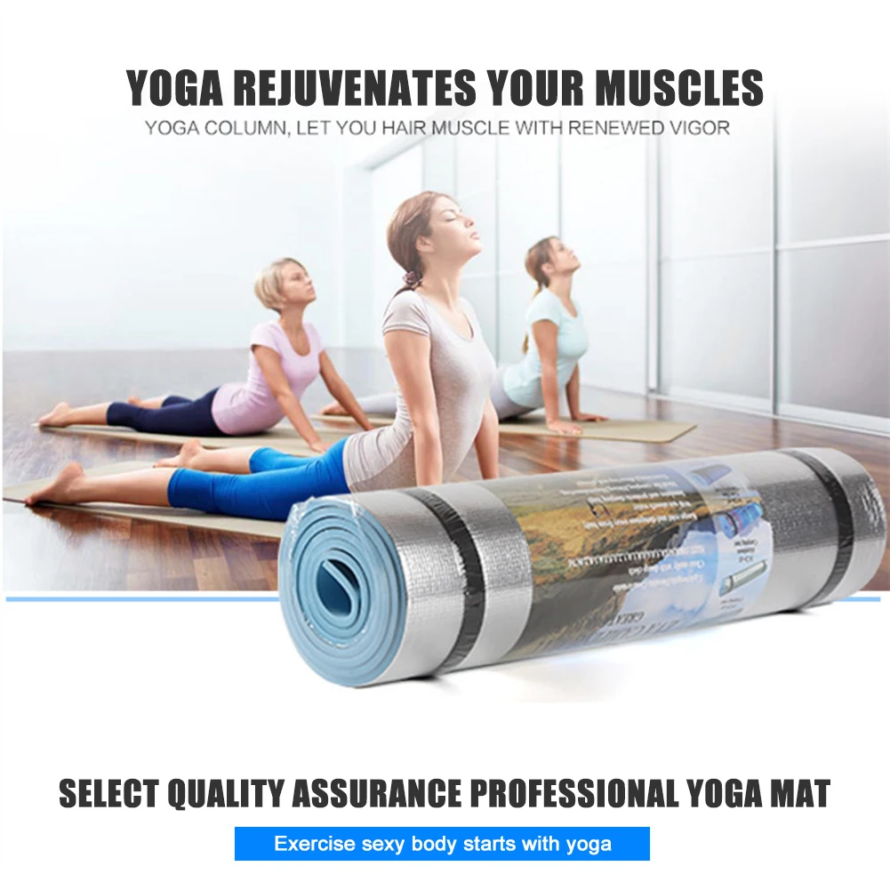 Matras Yoga EVA Tebal 6Mm Tika - Pilates Yoga Matte ulasan dan harga