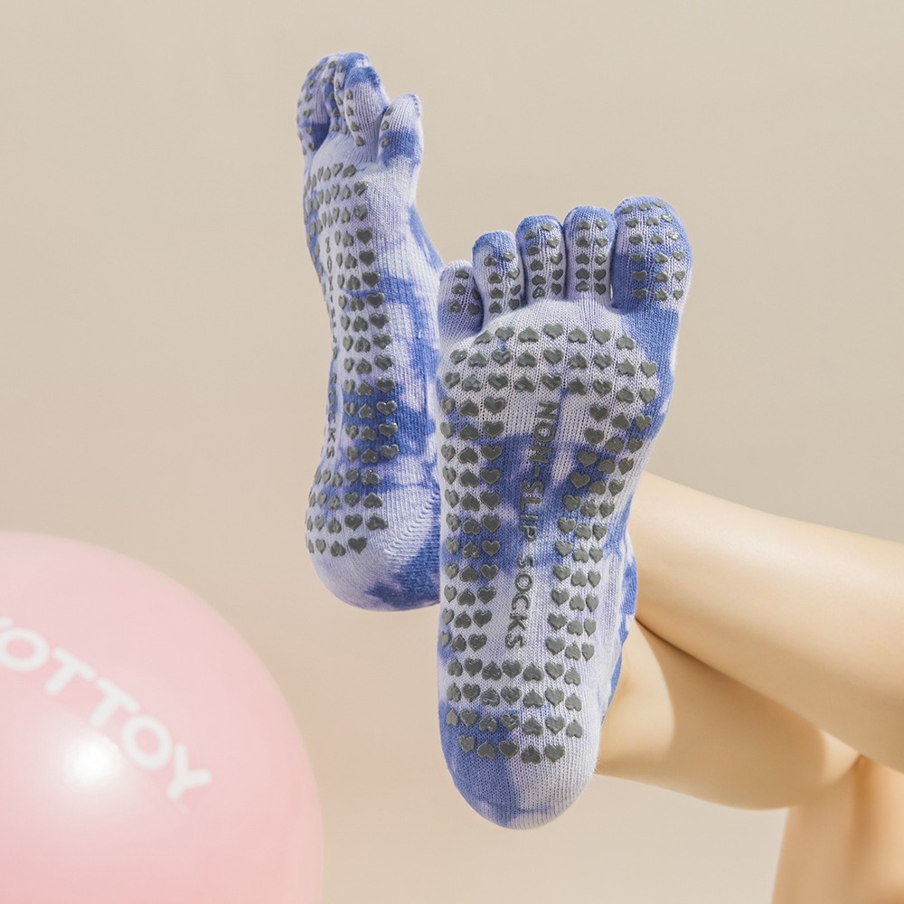 Kaos Kaki Wanita Tie-Dye denga - Pilates And Yoga Studio ulasan dan harga