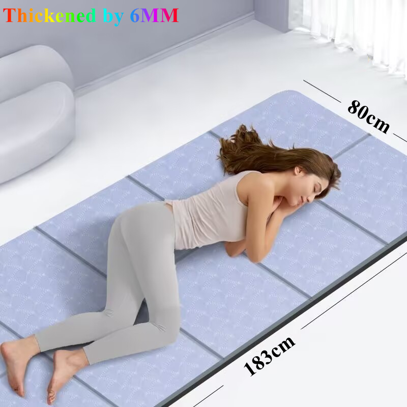 Matras Yoga Lipat 183x80x0.6cm - Pilates Yoga For Beginners ulasan dan harga