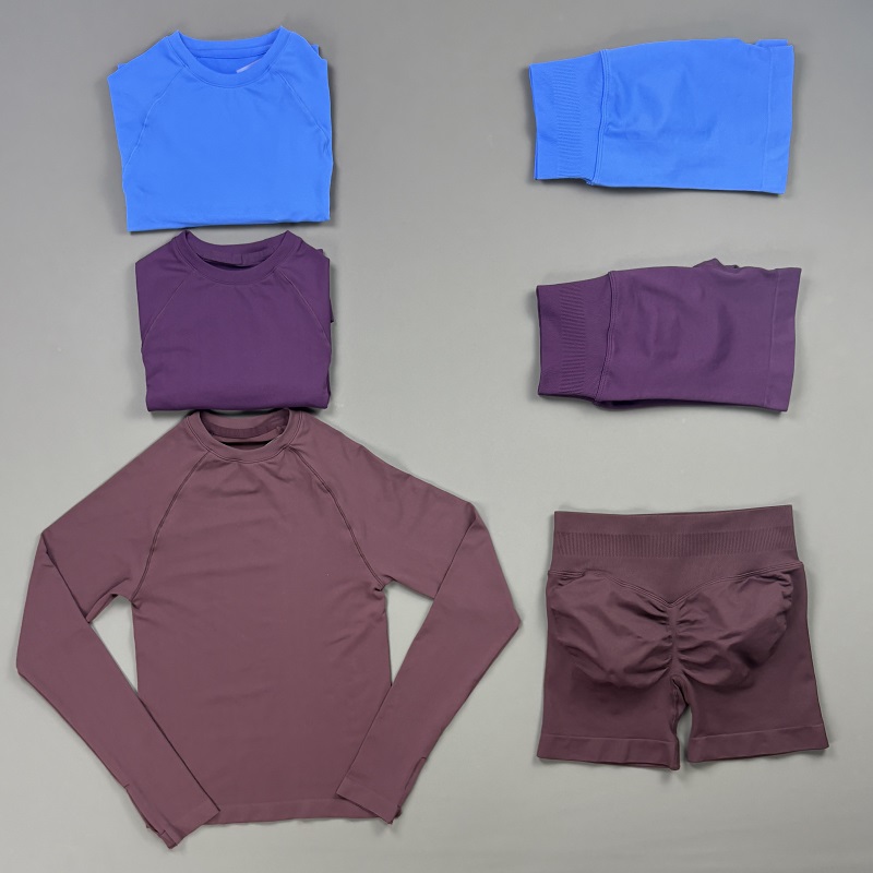Set Olahraga Wanita 2 Potong,  - Pilates Yoga Wrap Top ulasan dan harga