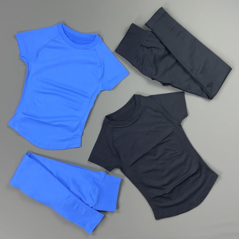 Set Olahraga Wanita 2 Potong,  - Pilates Yoga Wrap Top ulasan dan harga