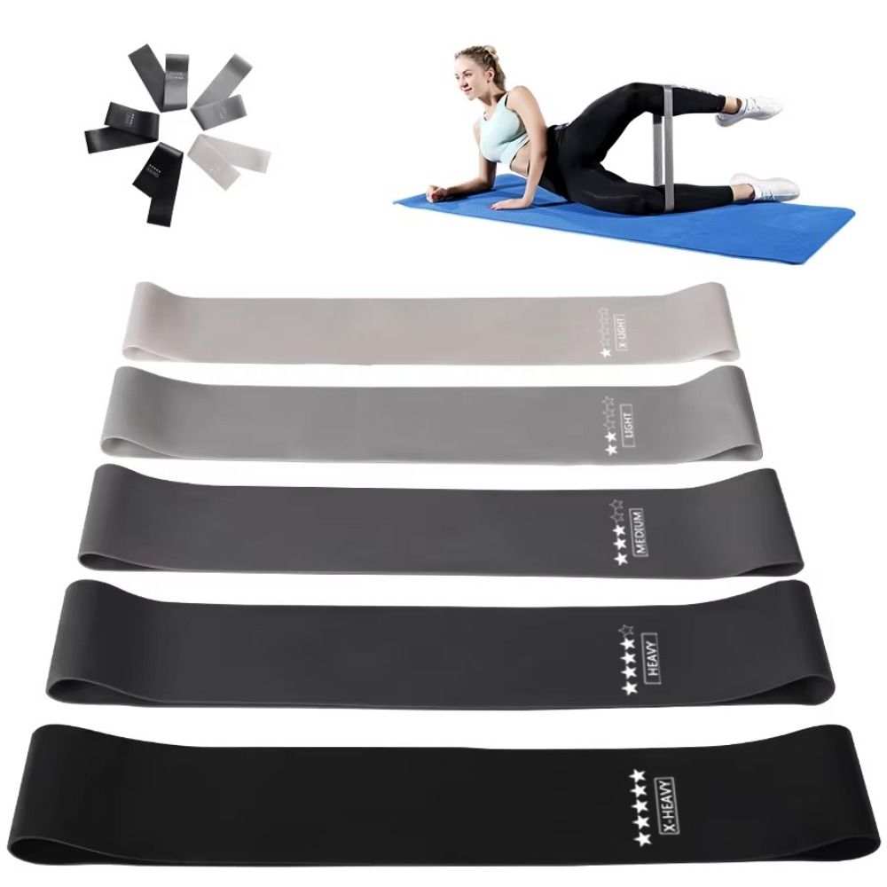 5 Buah Tali Resistensi Kebugar - Pilates Yoga Circle ulasan dan harga