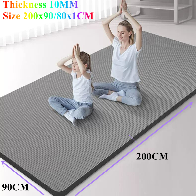 Matras Yoga Anti-selip Tebal 2 - Pilates Yoga For Beginners ulasan dan harga