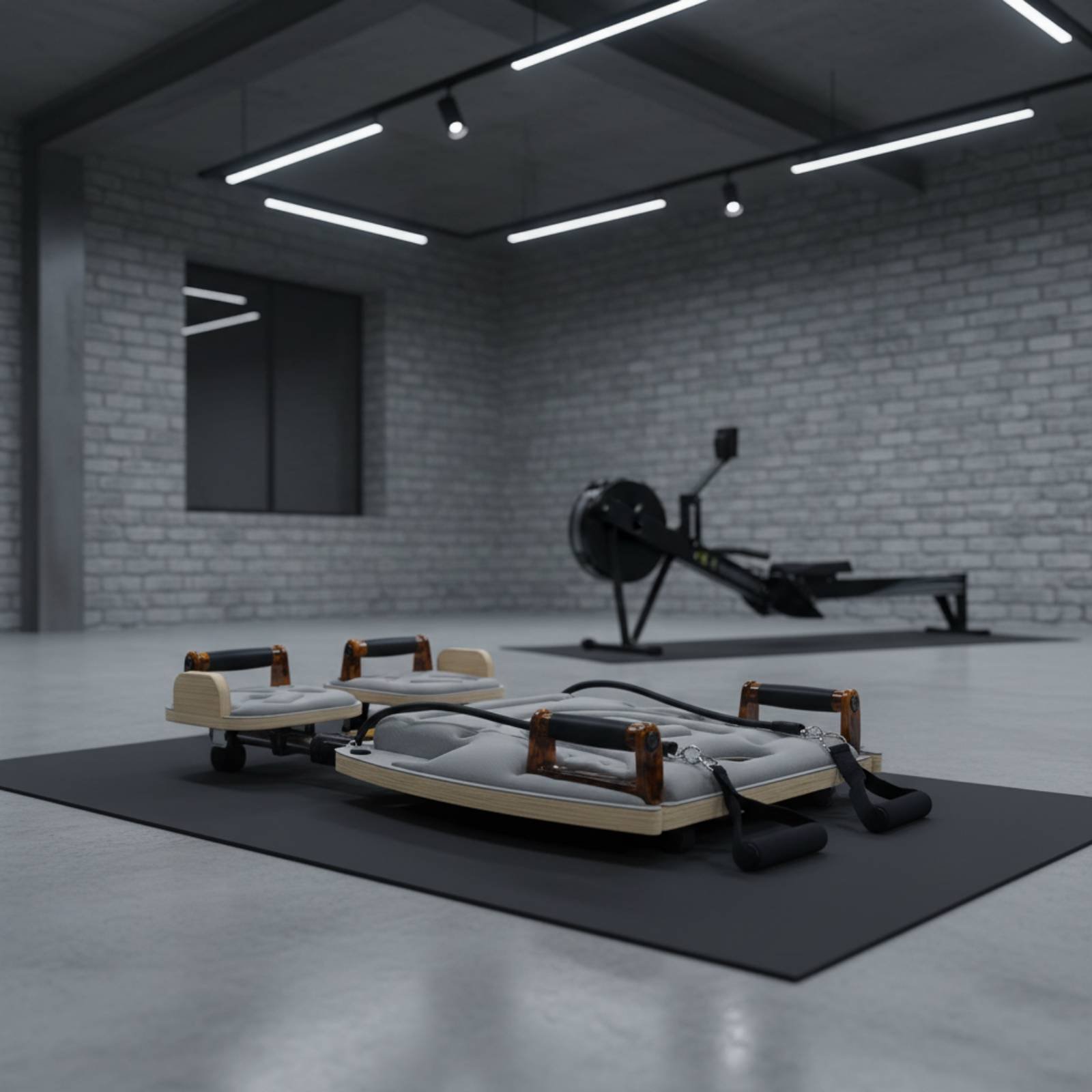 Alat Pilates Reformer 6 Pegas, - Pilates Reformer Spring ulasan dan harga