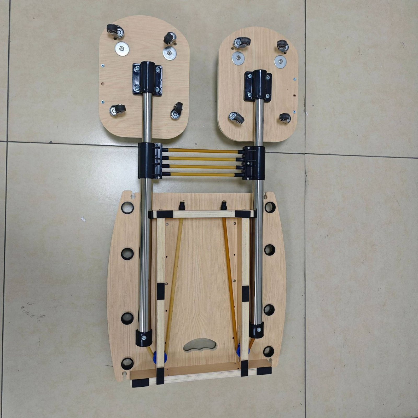 Alat Pilates Reformer 6 Pegas, - Pilates Reformer Spring ulasan dan harga