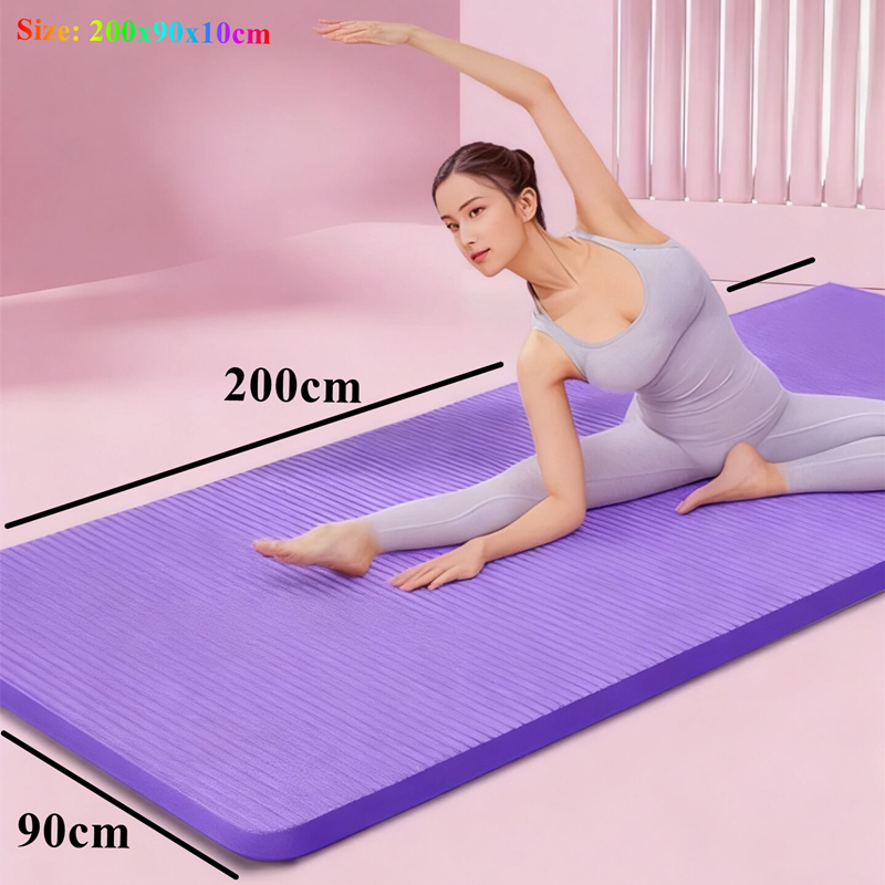 Matras Yoga Pilates 10MM NBR 2 - Pilates Yoga For Beginners ulasan dan harga