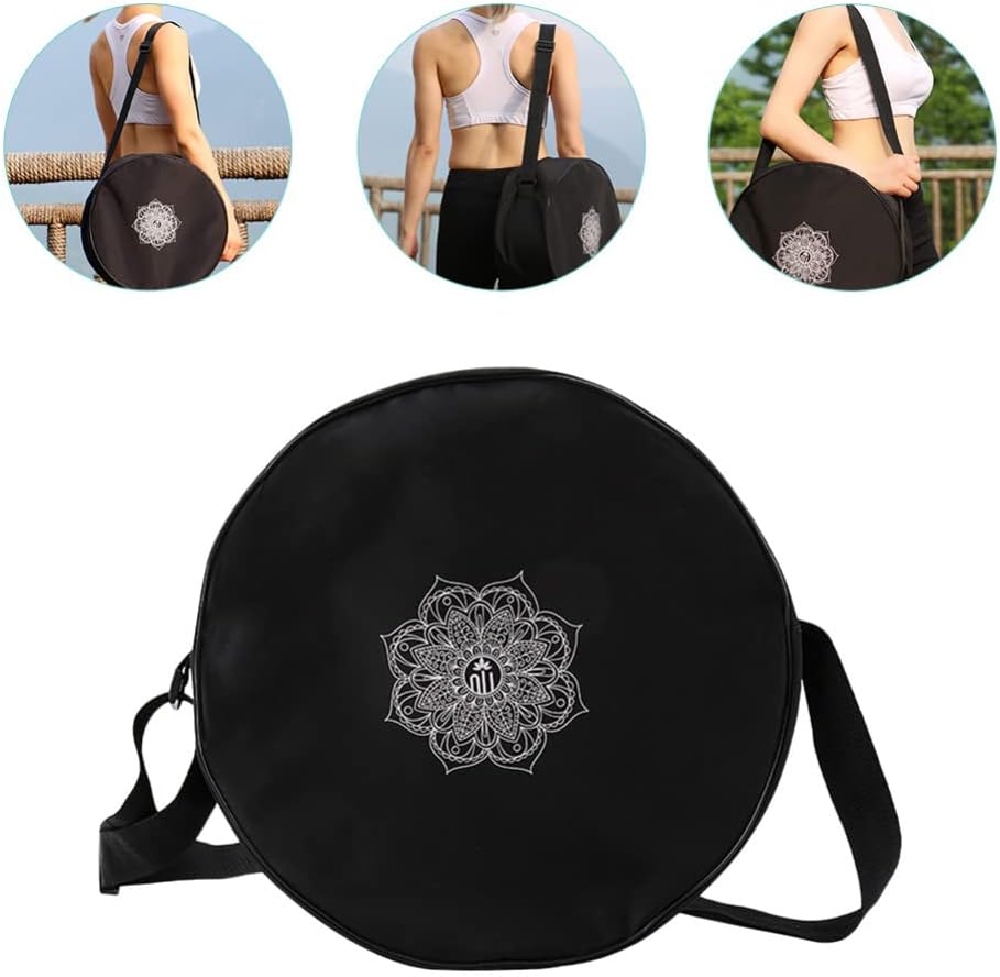 Tas roda Yoga nilon hitam bung - Pilates Yoga Circle ulasan dan harga