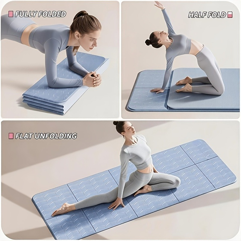 Matras Yoga Lipat Anti-Selip E - Pilates Yoga For Beginners ulasan dan harga