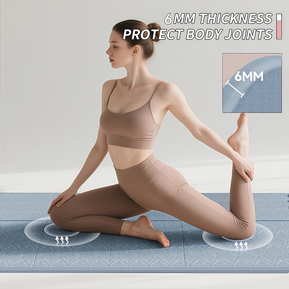 Matras Yoga Lipat Anti-Selip E - Pilates Yoga For Beginners ulasan dan harga