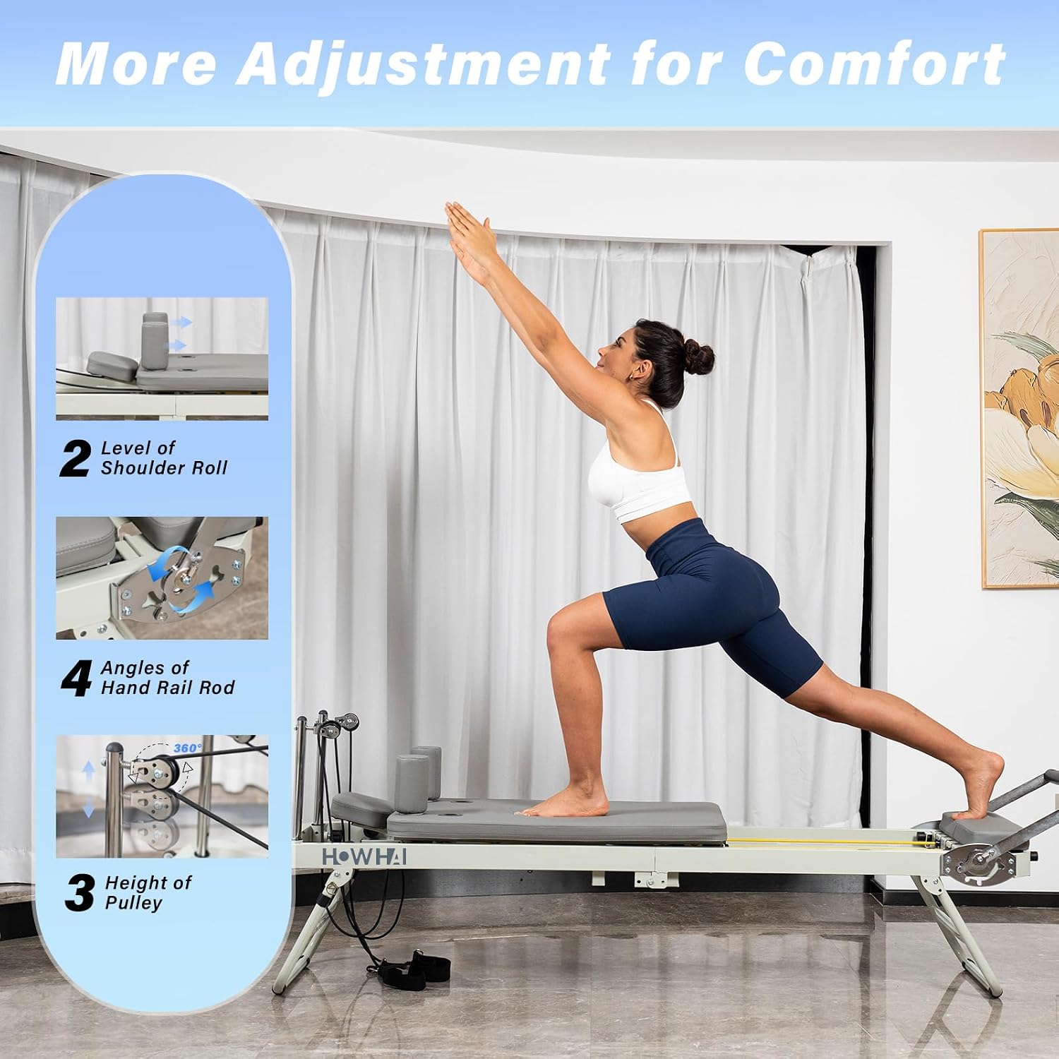 Pilates Reformer, Mesin Pilate - Pilates Reformer Spring ulasan dan harga