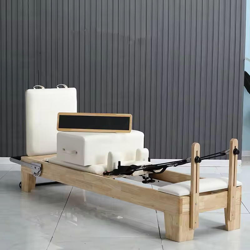 Mesin Reformer Pilates Kayu Pr - Pilates And Yoga Studio ulasan dan harga