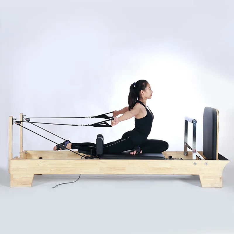 Mesin Reformer Pilates Kayu Pr - Pilates And Yoga Studio ulasan dan harga