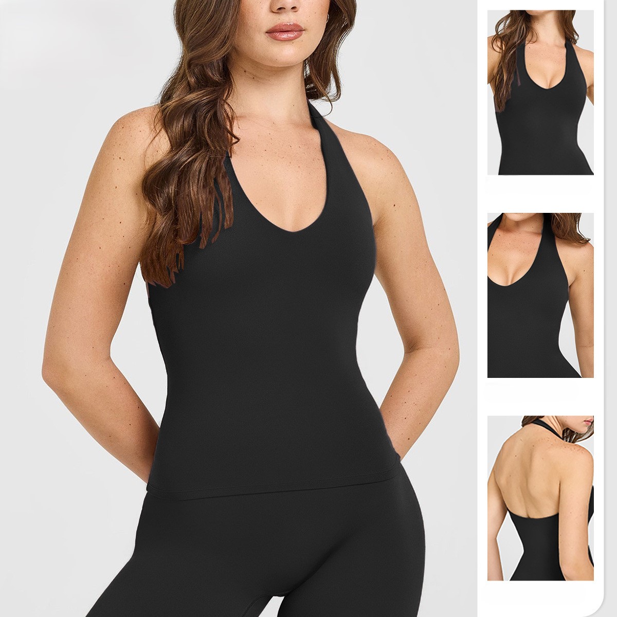 Bra Olahraga Yoga Halter Neck  - Pilates Yoga Wrap Top ulasan dan harga