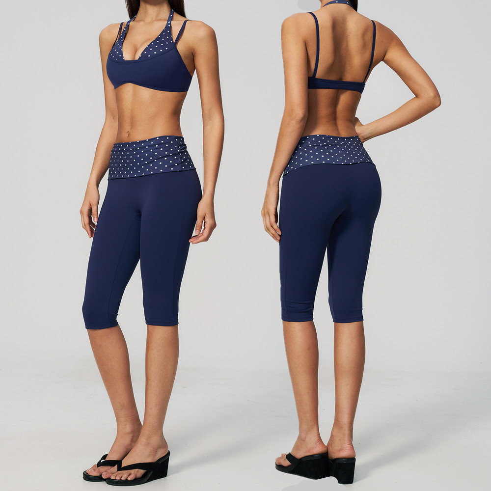 Tank Top Yoga Halter Tali Wani - Pilates Yoga Wrap Top ulasan dan harga