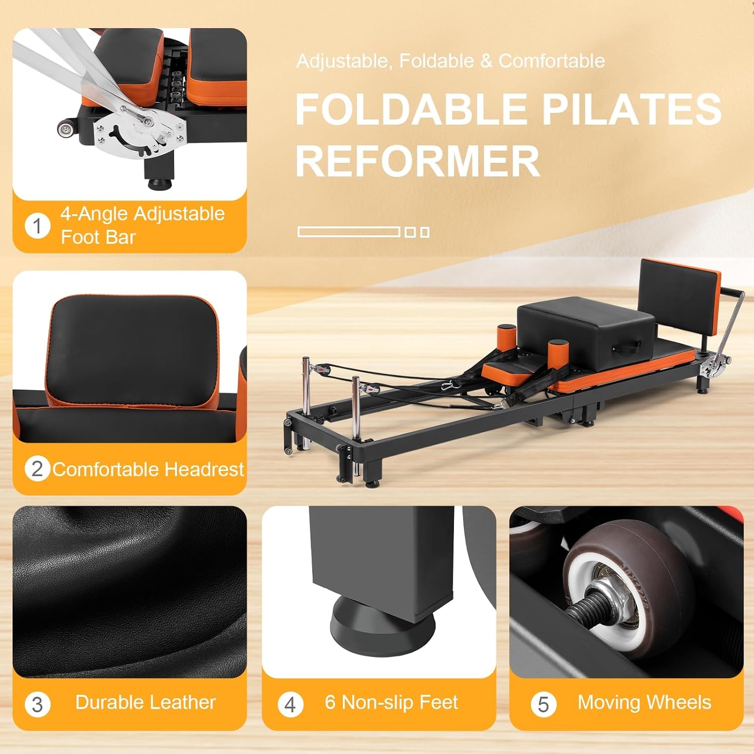 Pilates Reformer, Mesin Pilate - Pilates Reformer Spring ulasan dan harga