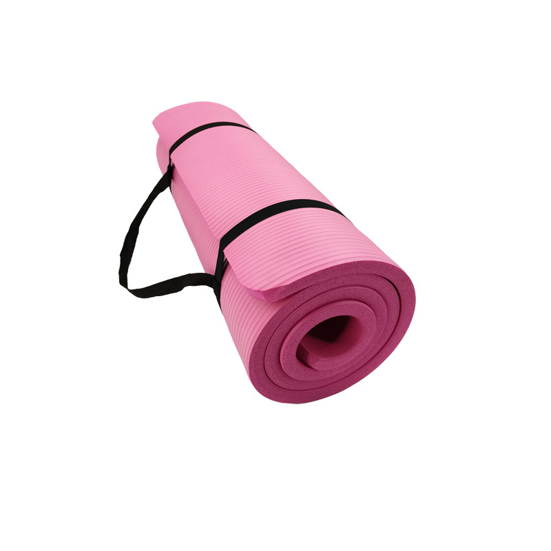 Matras Yoga Tebal 1CM Anti-sel - Pilates Yoga Matte ulasan dan harga