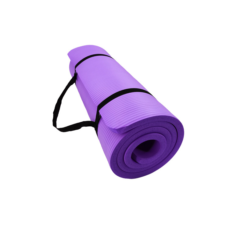 Matras Yoga Tebal 1CM Anti-sel - Pilates Yoga Matte ulasan dan harga