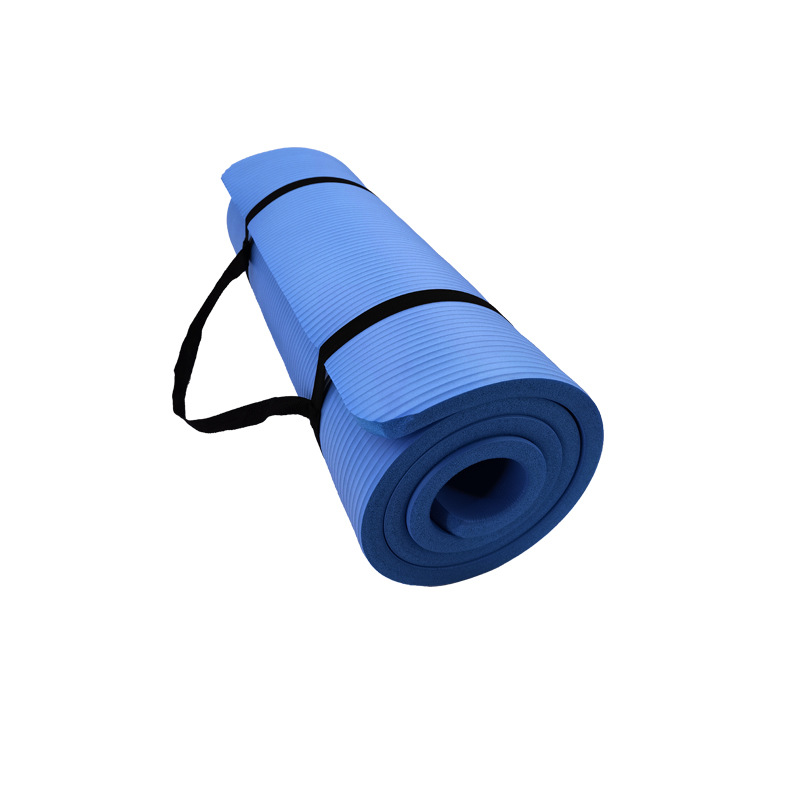 Matras Yoga Tebal 1CM Anti-sel - Pilates Yoga Matte ulasan dan harga