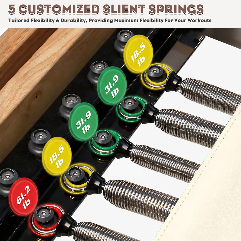 Reformer Pilates Kayu Lipat 94 - Pilates Reformer Spring ulasan dan harga