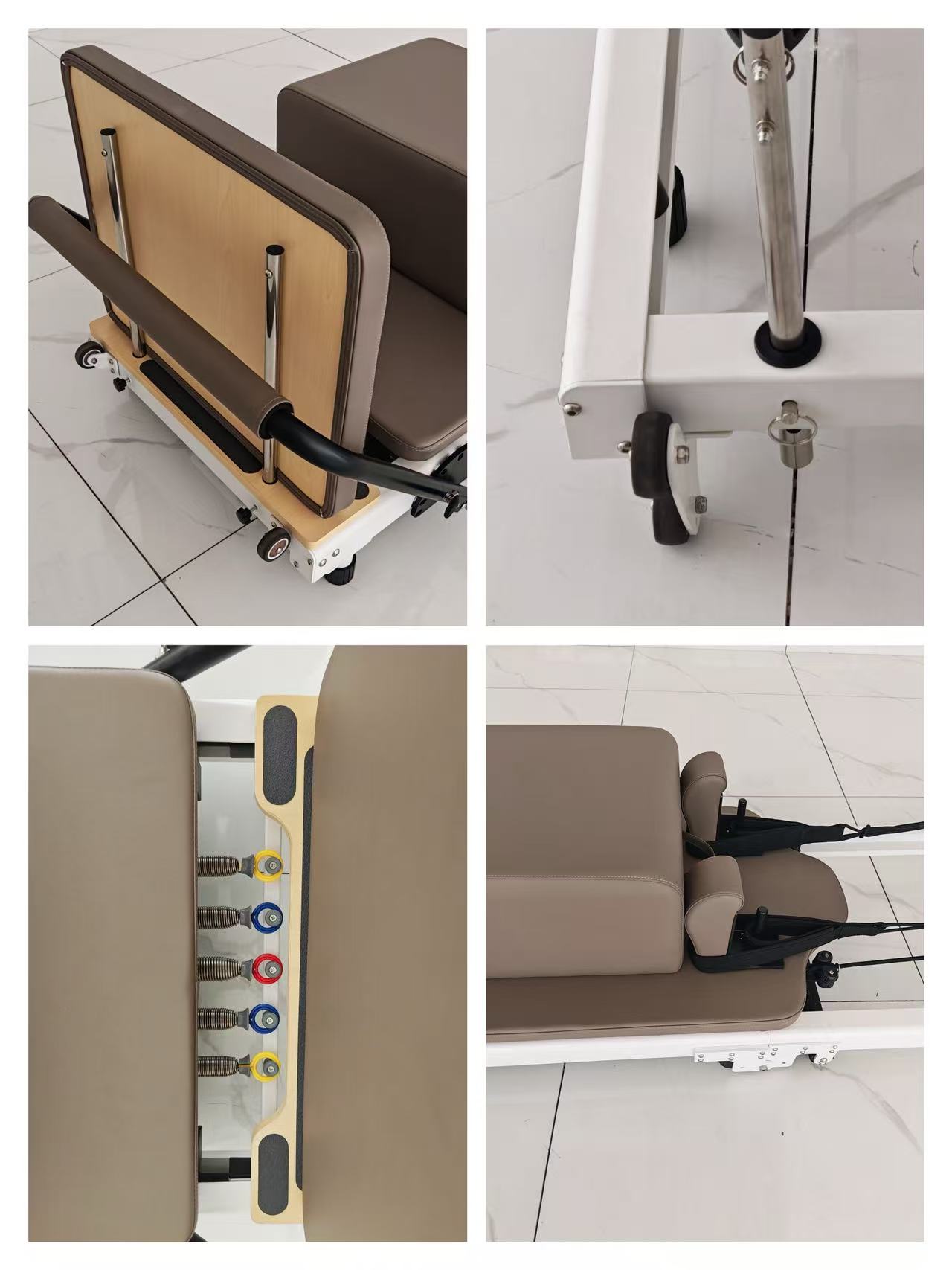 Reformer Pilates Aluminium Lip - Pilates Reformer Spring ulasan dan harga