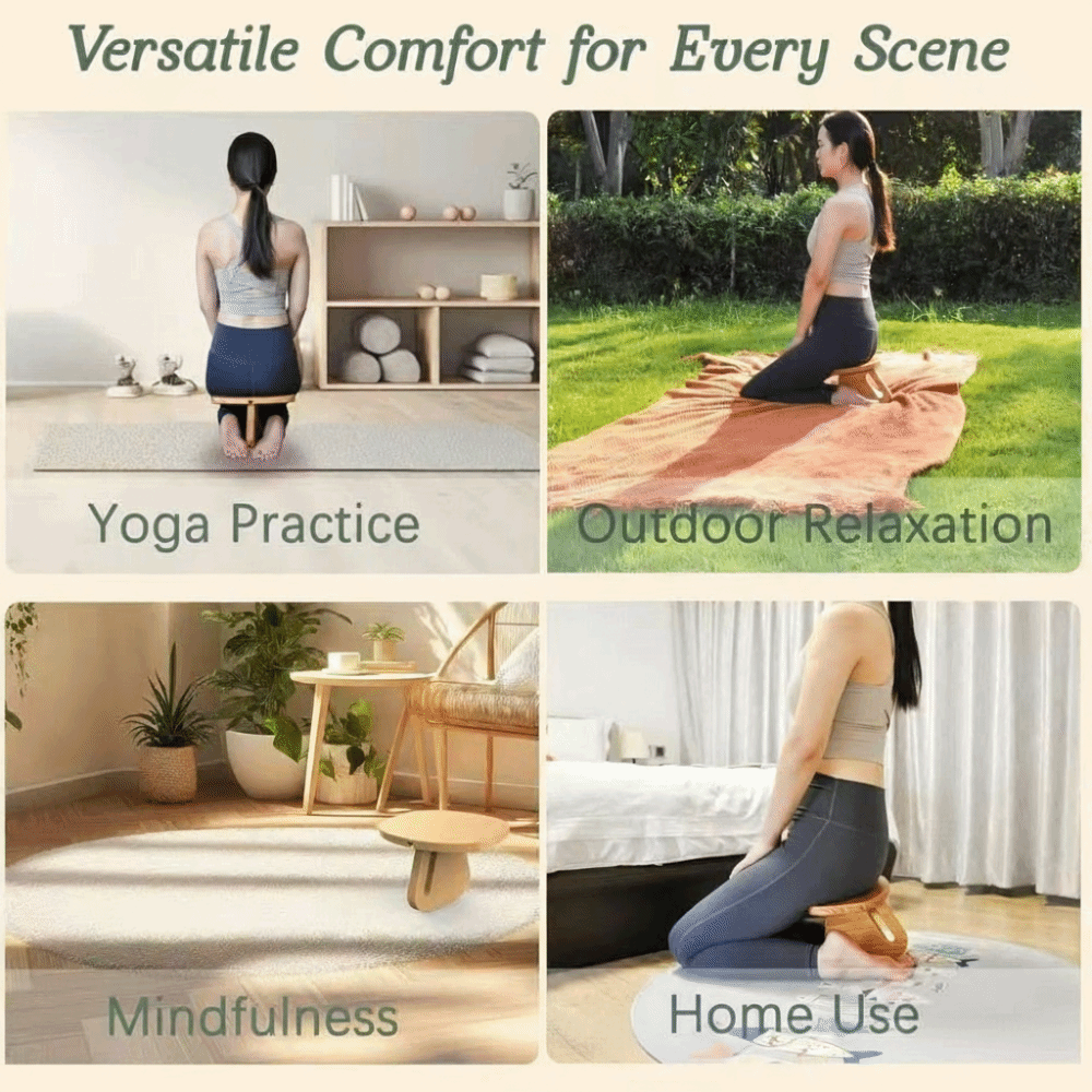 Kursi Doa Kayu Solid Bangku Yo - Pilates Chair Wunda ulasan dan harga